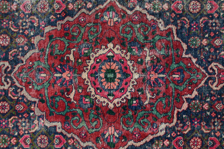 blue Accent rug 4' 0" x 6' 4"