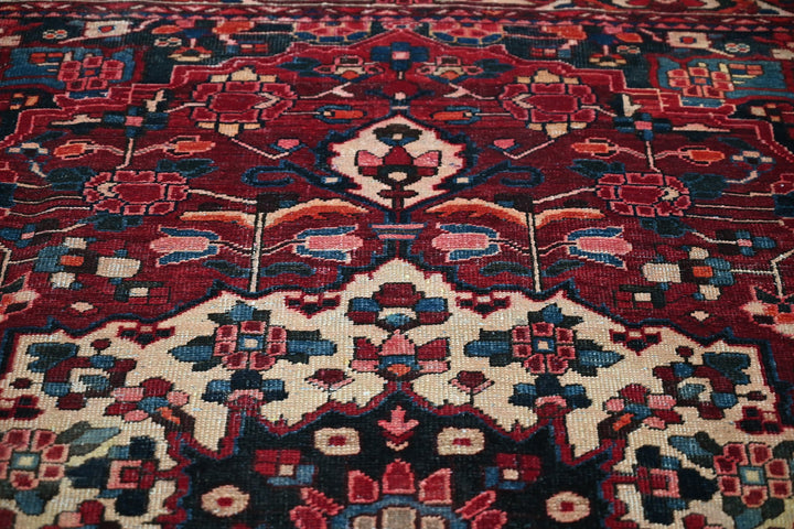 red Medium rug 5' 0" x 7' 1"