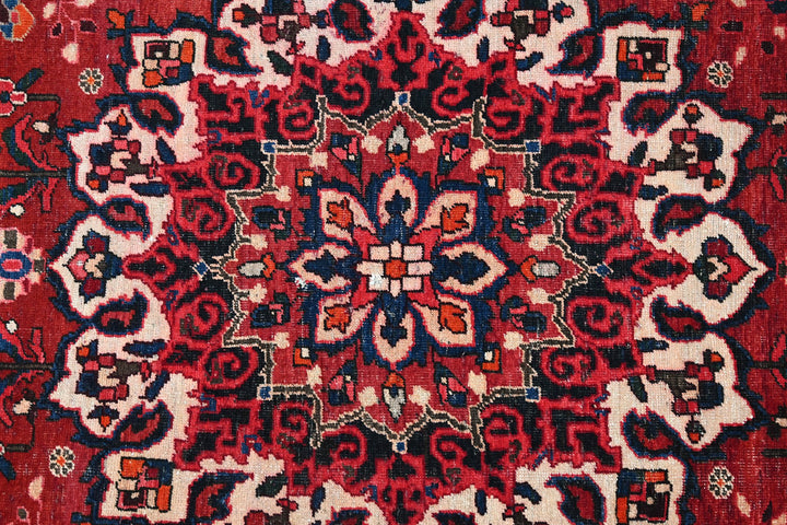 red Medium rug 5' 2" x 8' 6"