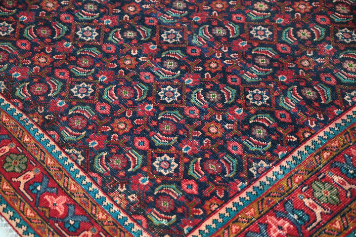 blue Medium rug 5' 0" x 6' 5"