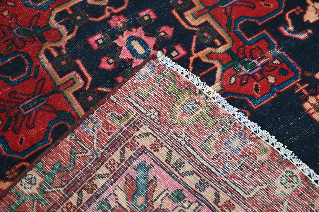 blue Oversized rug 4' 7" x 12' 2"