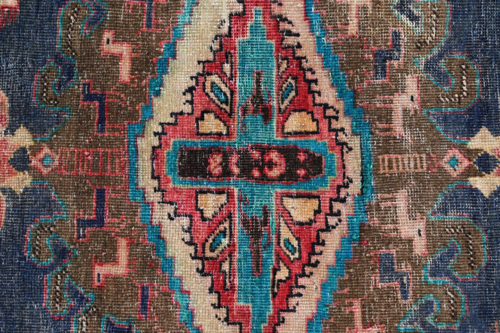 blue Medium rug 4' 2" x 9' 4"