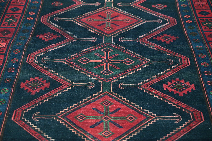 blue Large rug 4' 11" x 11' 4"