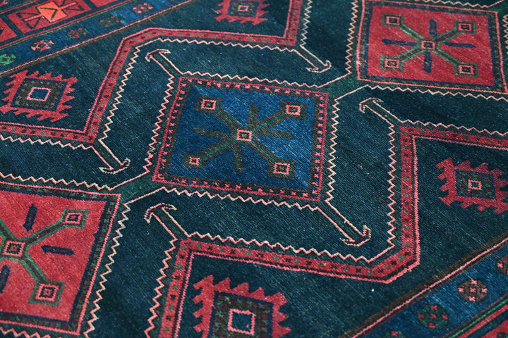 blue Large rug 4' 11" x 11' 4"