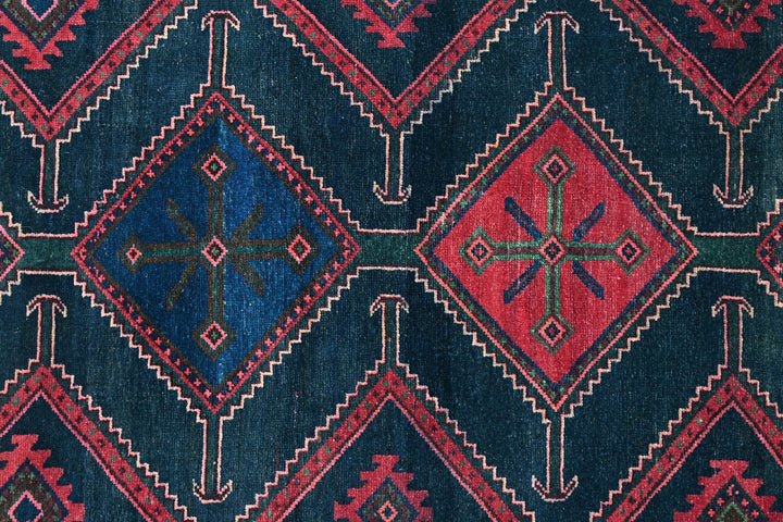 blue Large rug 4' 11" x 11' 4"