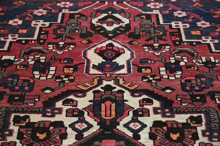 red Medium rug 5' 2" x 8' 6"
