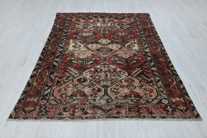 brown Medium rug 5' 0" x 7' 0"