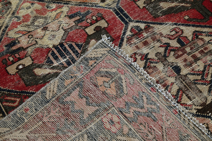 brown Medium rug 5' 0" x 7' 0"