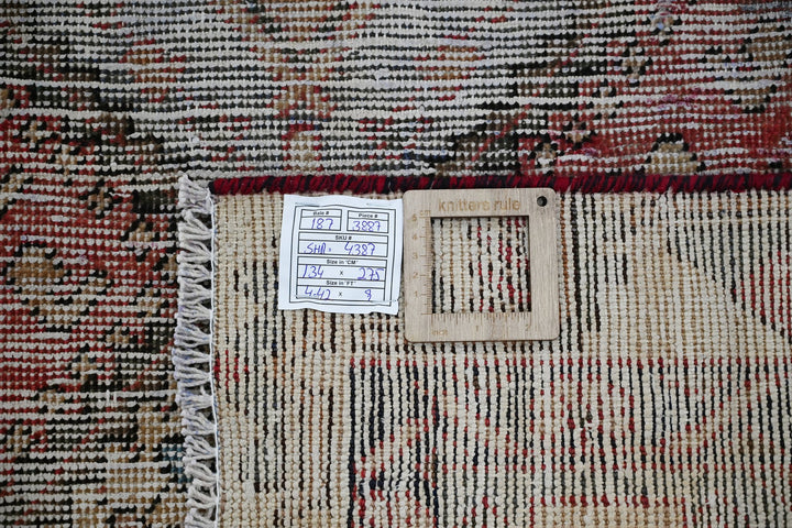 brown Medium rug 4' 5" x 9' 0"