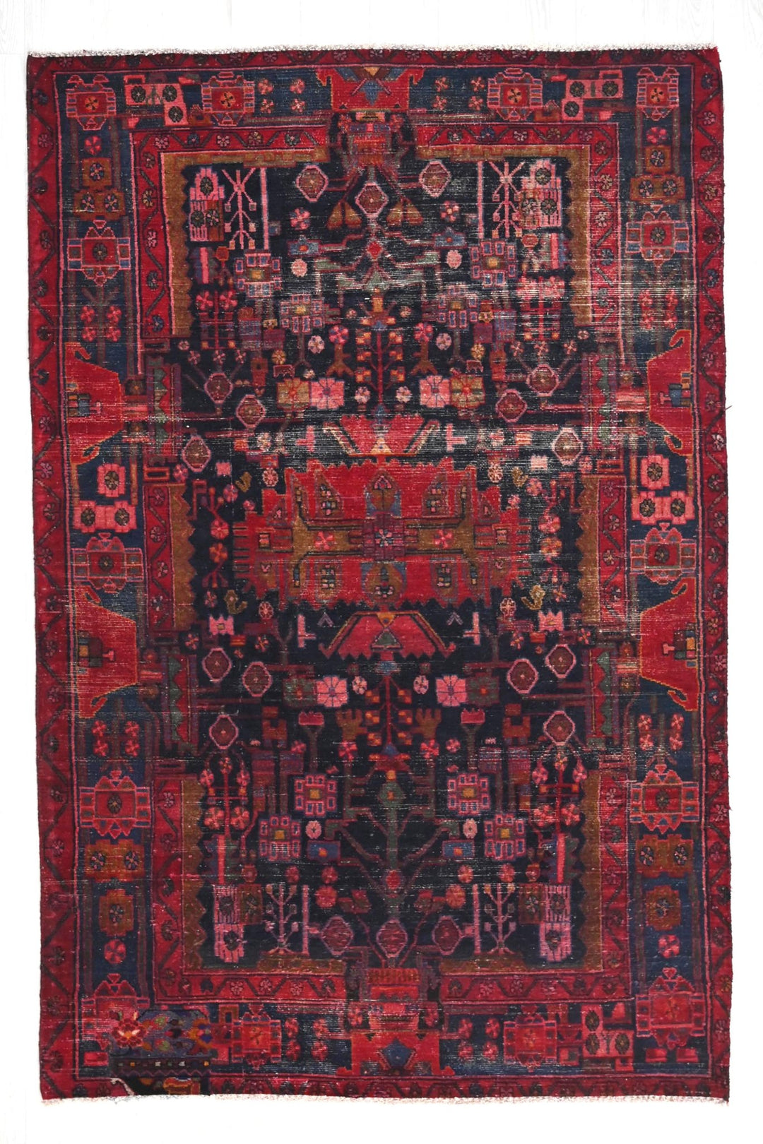 blue Medium rug 5' 1" x 8' 4"