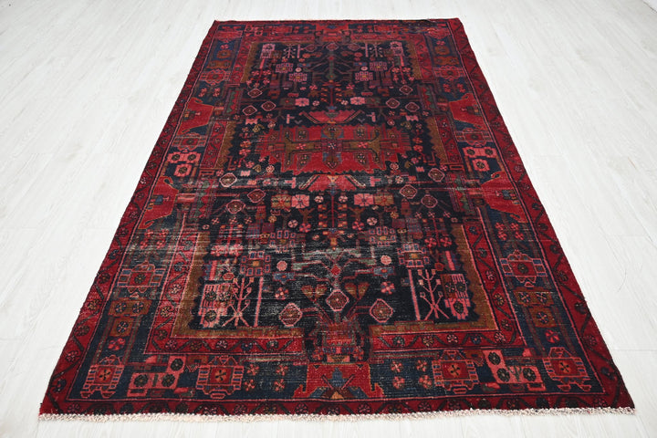 blue Medium rug 5' 1" x 8' 4"