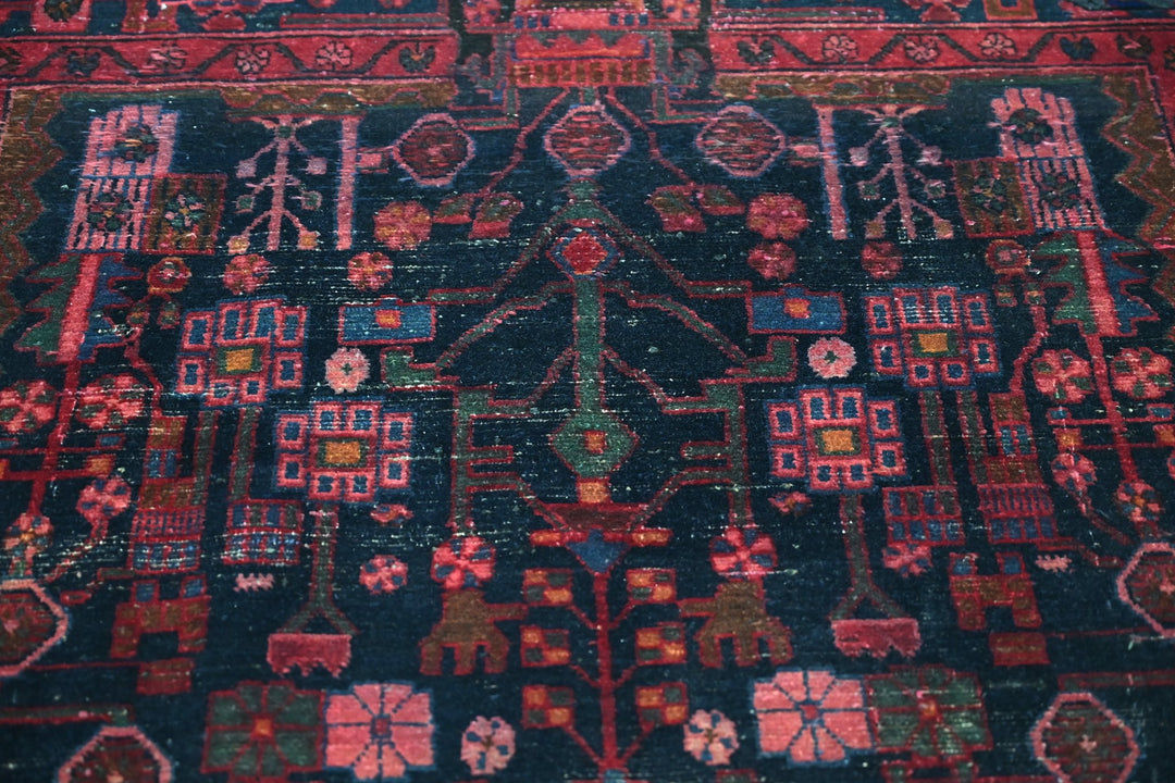 blue Medium rug 5' 1" x 8' 4"