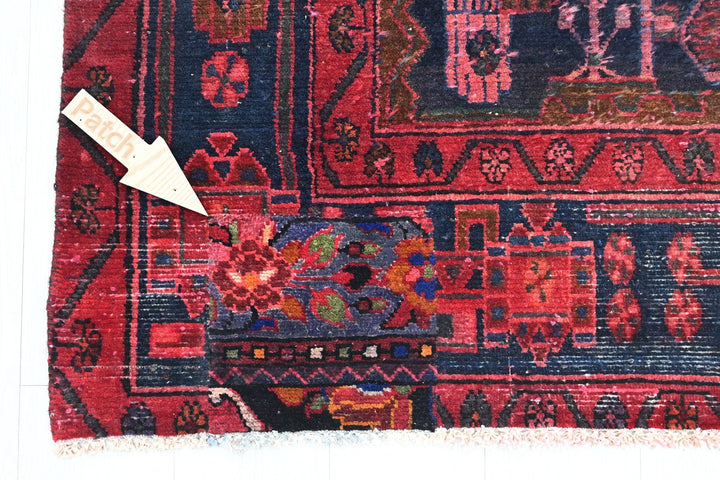 blue Medium rug 5' 1" x 8' 4"