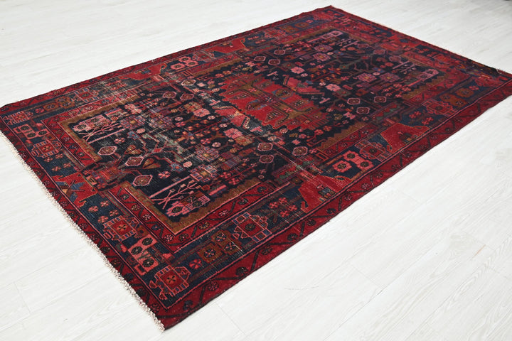 blue Medium rug 5' 1" x 8' 4"
