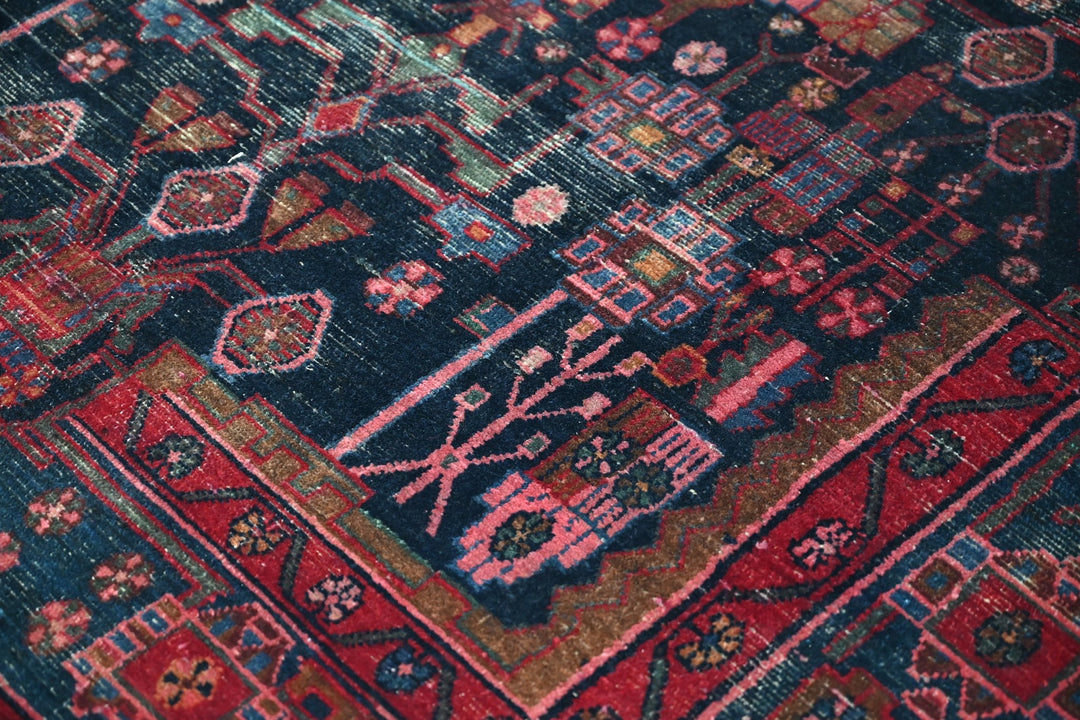 blue Medium rug 5' 1" x 8' 4"
