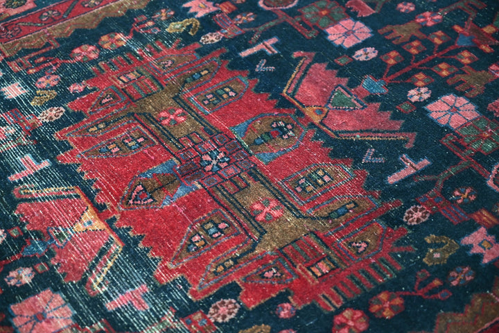 blue Medium rug 5' 1" x 8' 4"