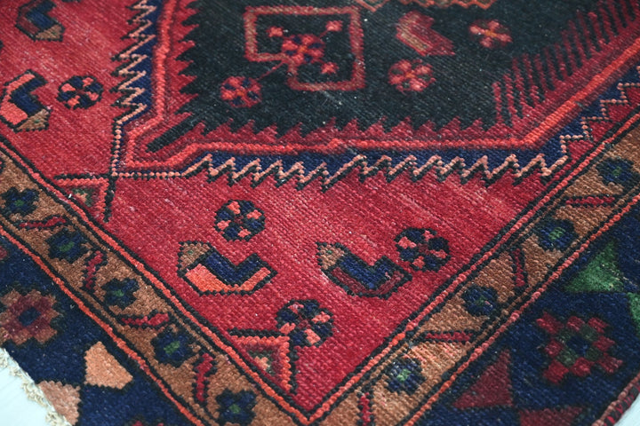 red Runner rug 3' 1" x 9' 2"