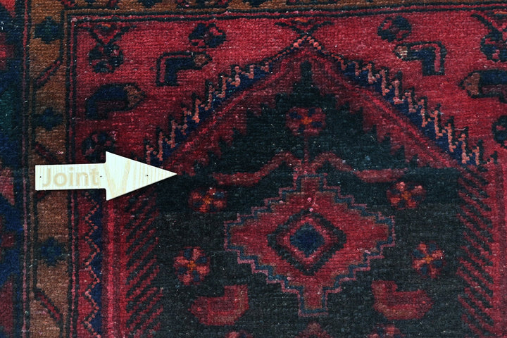 red Runner rug 3' 1" x 9' 2"