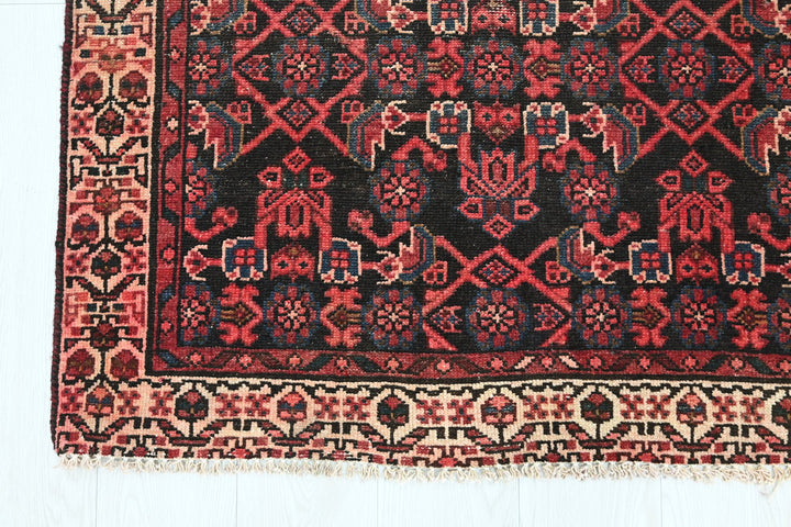 black Runner rug 3' 1" x 9' 10"