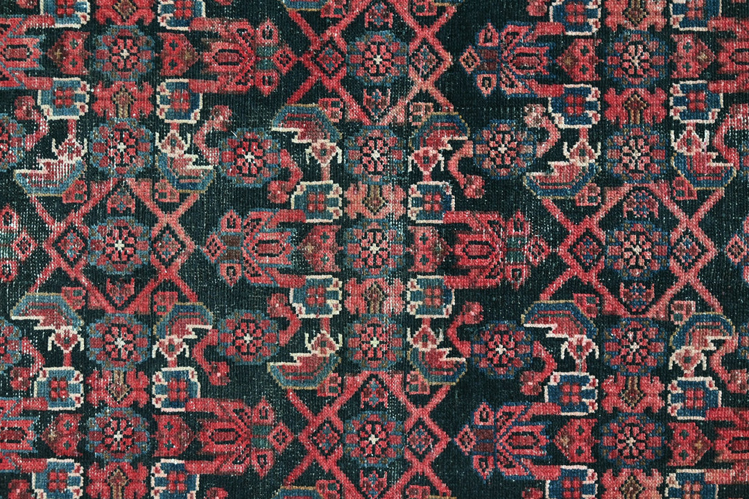 black Runner rug 3' 1" x 9' 10"