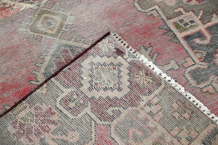 red Medium rug 3' 8" x 8' 7"