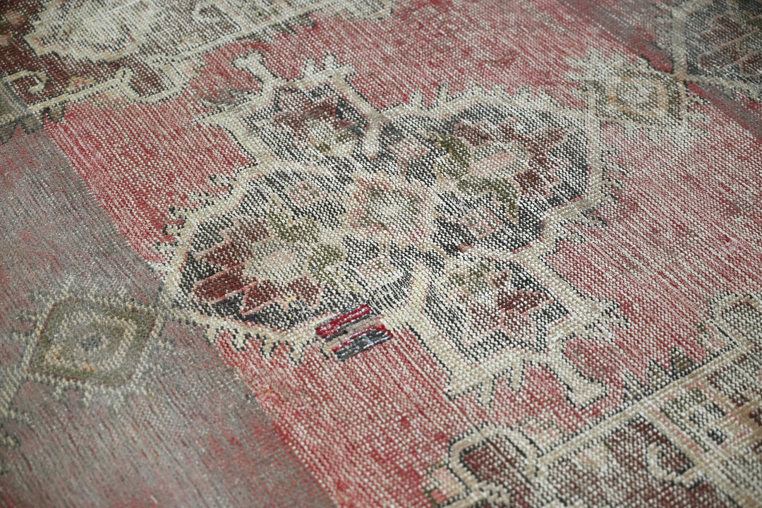 red Medium rug 3' 8" x 8' 7"