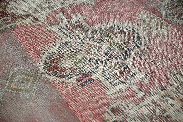 red Medium rug 3' 8" x 8' 7"