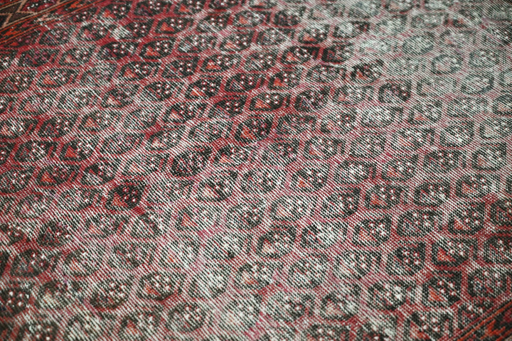 red Medium rug 3' 8" x 8' 9"