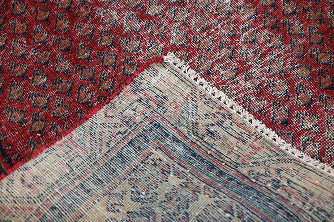 red Accent rug 3' 8" x 6' 3"