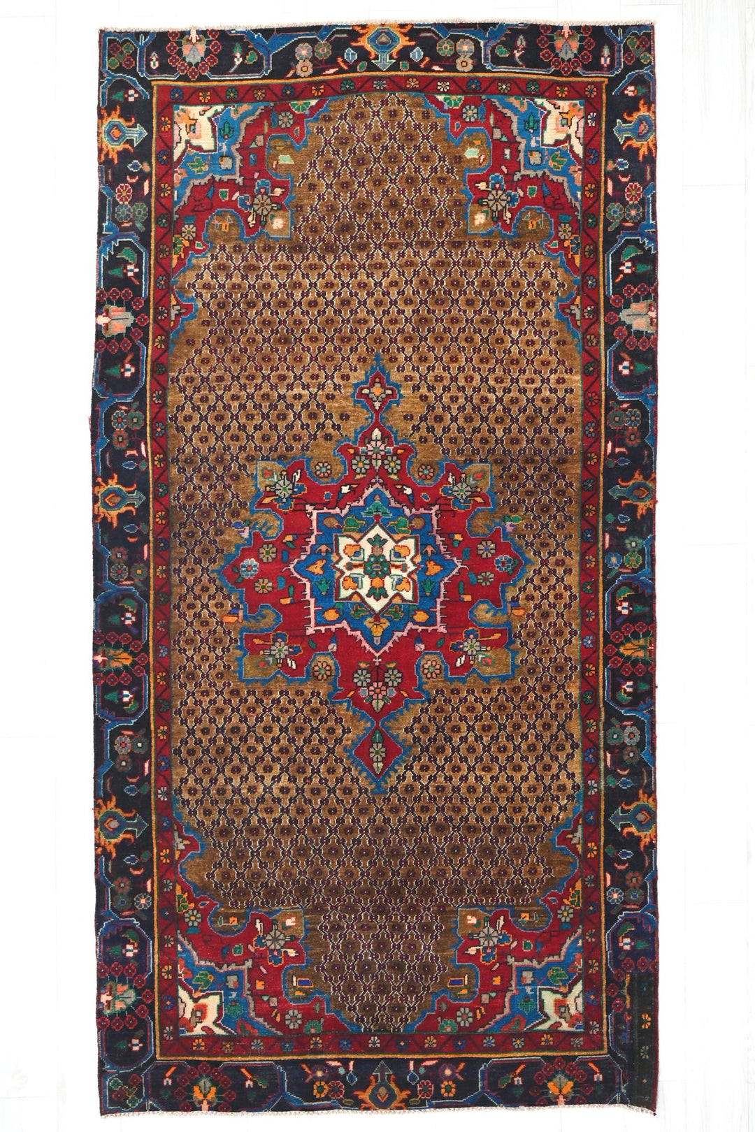 brown Medium rug 4' 6" x 9' 0"