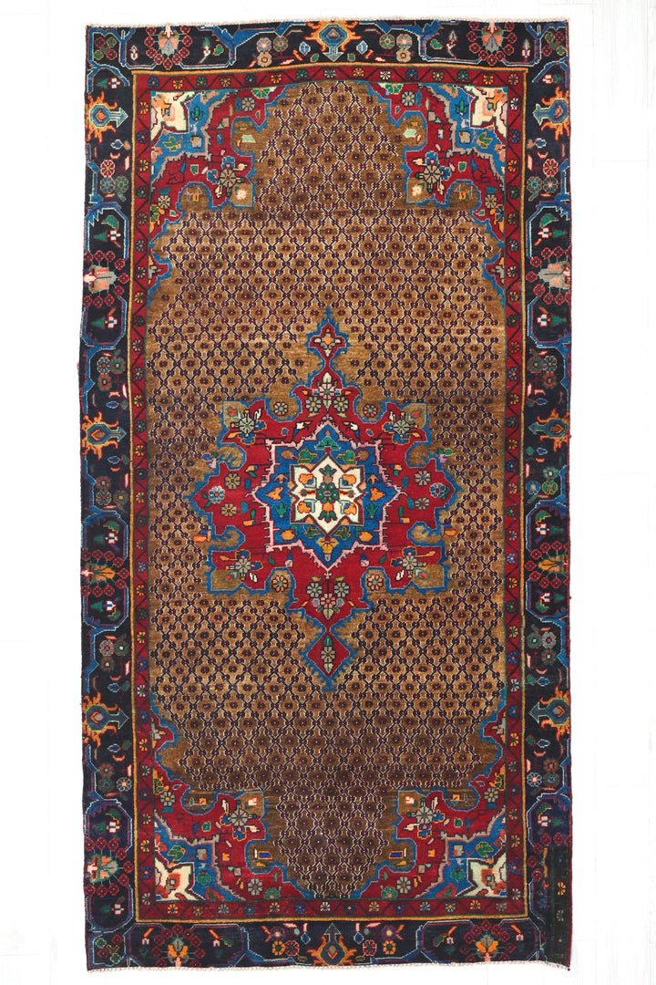 brown Medium rug 4' 6" x 9' 0"