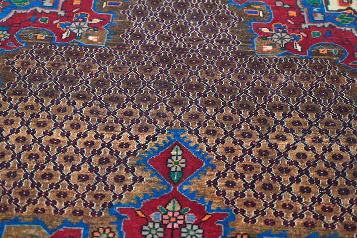 brown Medium rug 4' 6" x 9' 0"