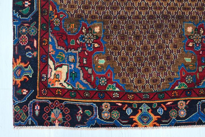 brown Medium rug 4' 6" x 9' 0"