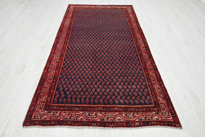 blue Medium rug 4' 4" x 9' 0"
