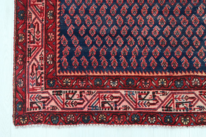 blue Medium rug 4' 4" x 9' 0"
