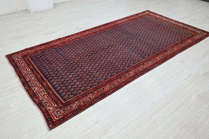 blue Medium rug 4' 4" x 9' 0"