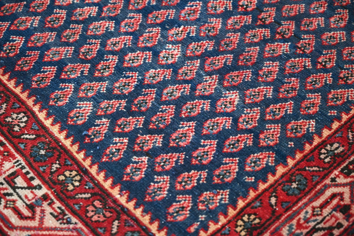 blue Medium rug 4' 4" x 9' 0"