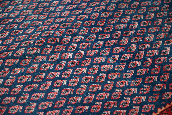 blue Medium rug 4' 4" x 9' 0"