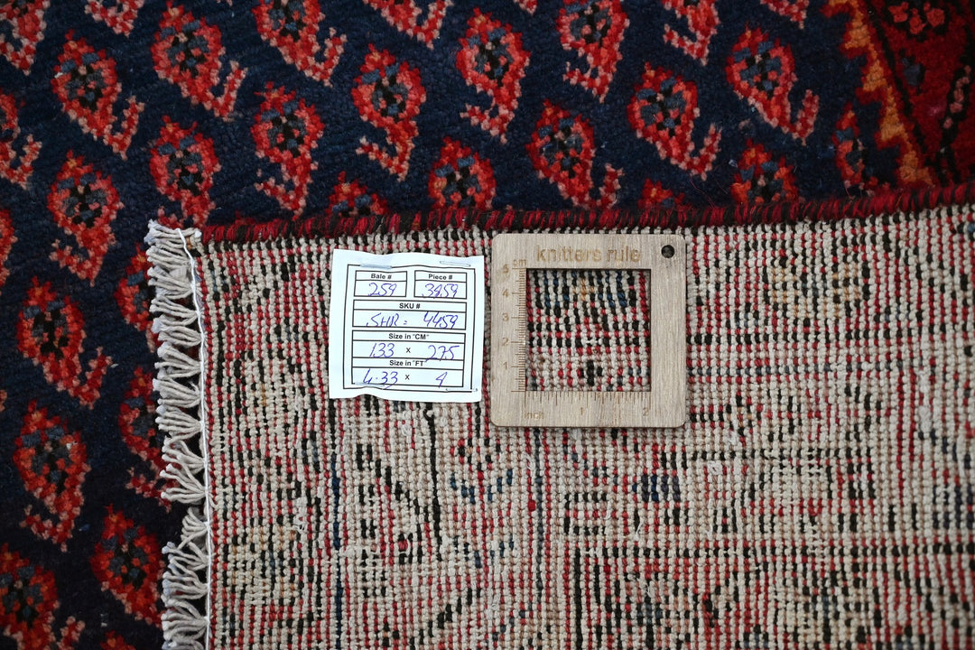 blue Medium rug 4' 4" x 9' 0"