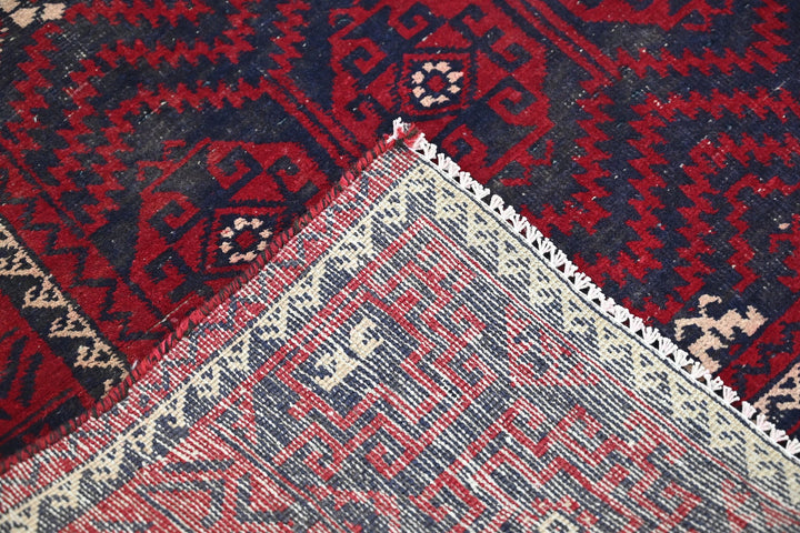 red Runner rug 4' 3" x 10' 10"