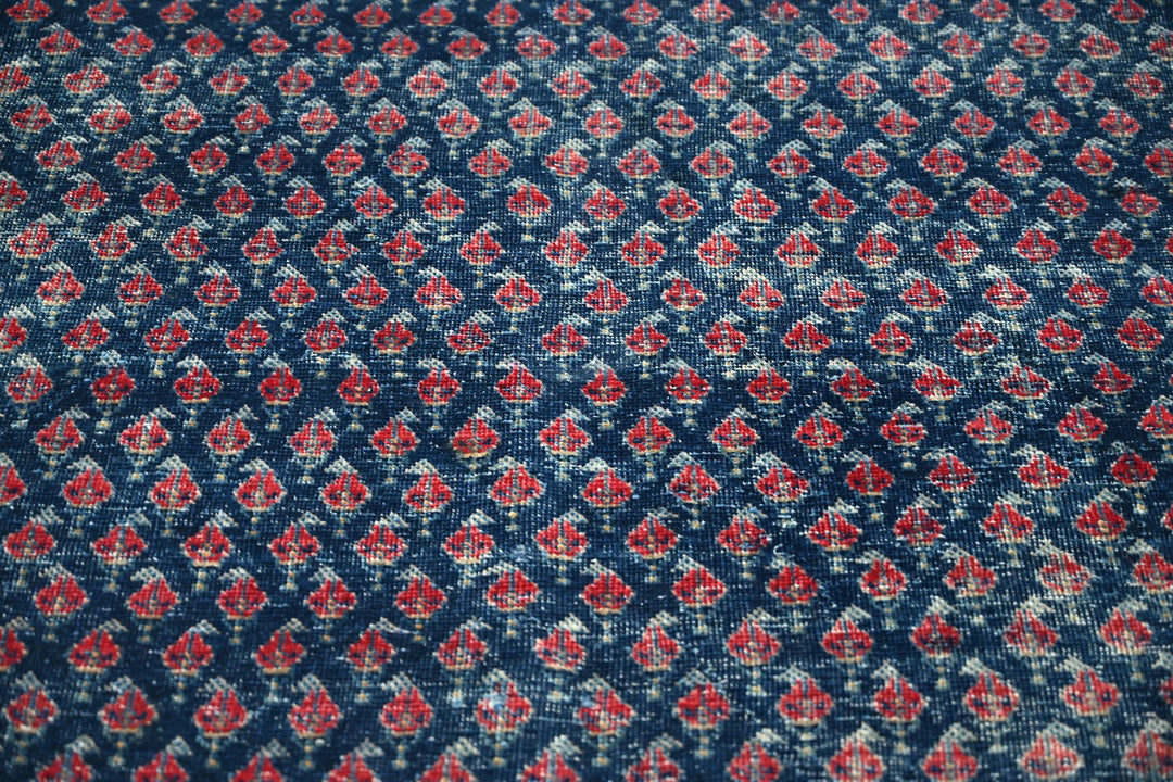blue Medium rug 5' 2" x 6' 6"