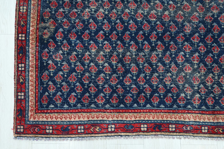 blue Medium rug 5' 2" x 6' 6"