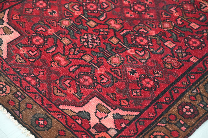 red Runner rug 2' 11" x 8' 2"