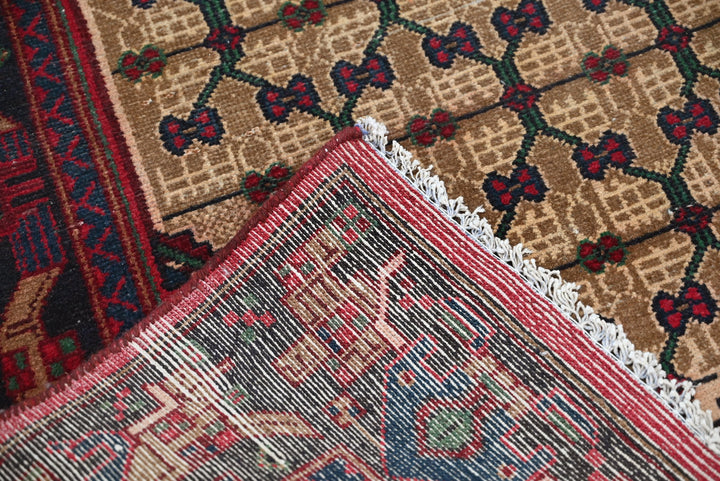 brown Runner rug 3' 4" x 10' 4"