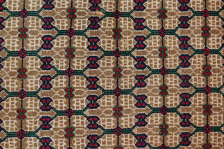 brown Runner rug 3' 4" x 10' 4"