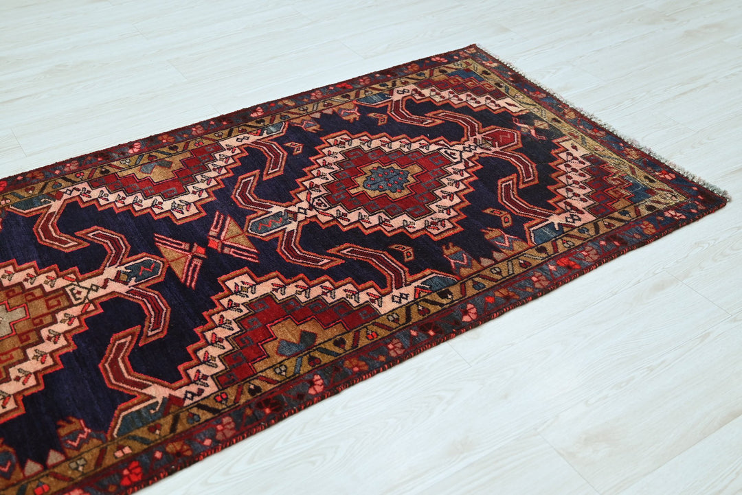 blue Runner rug 3' 1" x 9' 6"
