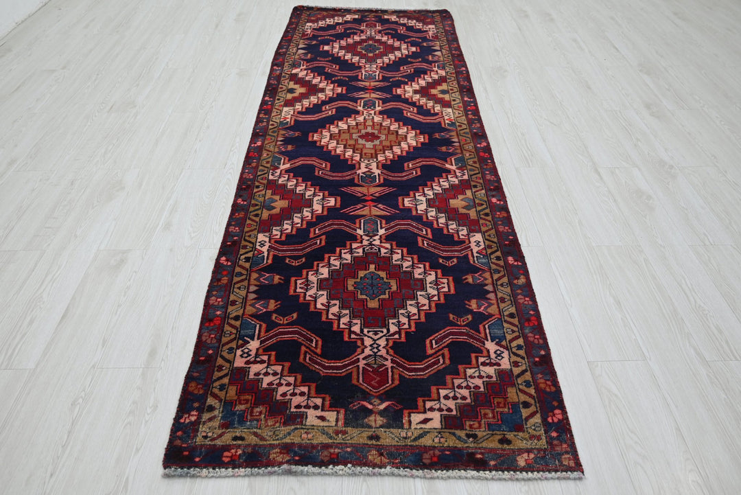 blue Runner rug 3' 1" x 9' 6"