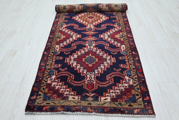 blue Runner rug 3' 1" x 9' 6"