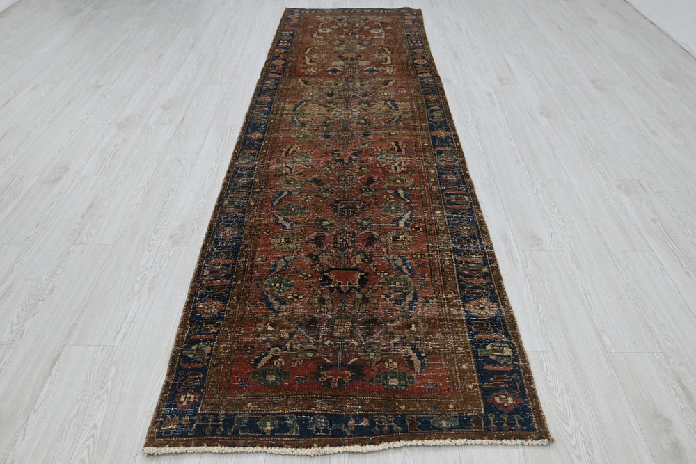 red Runner rug 3' 2" x 11' 3"
