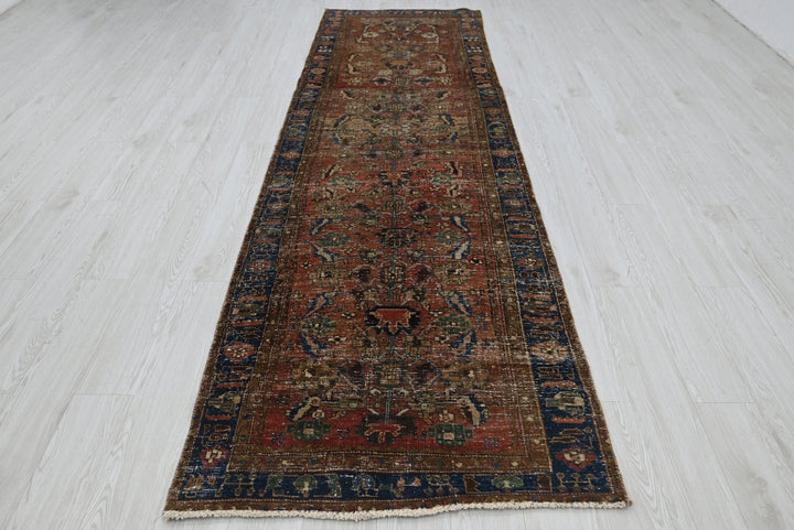 red Runner rug 3' 2" x 11' 3"